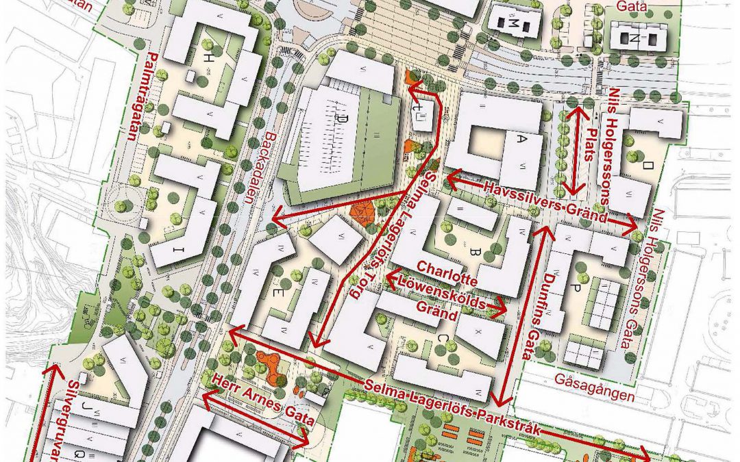 Nya gatunamn i Selma stad