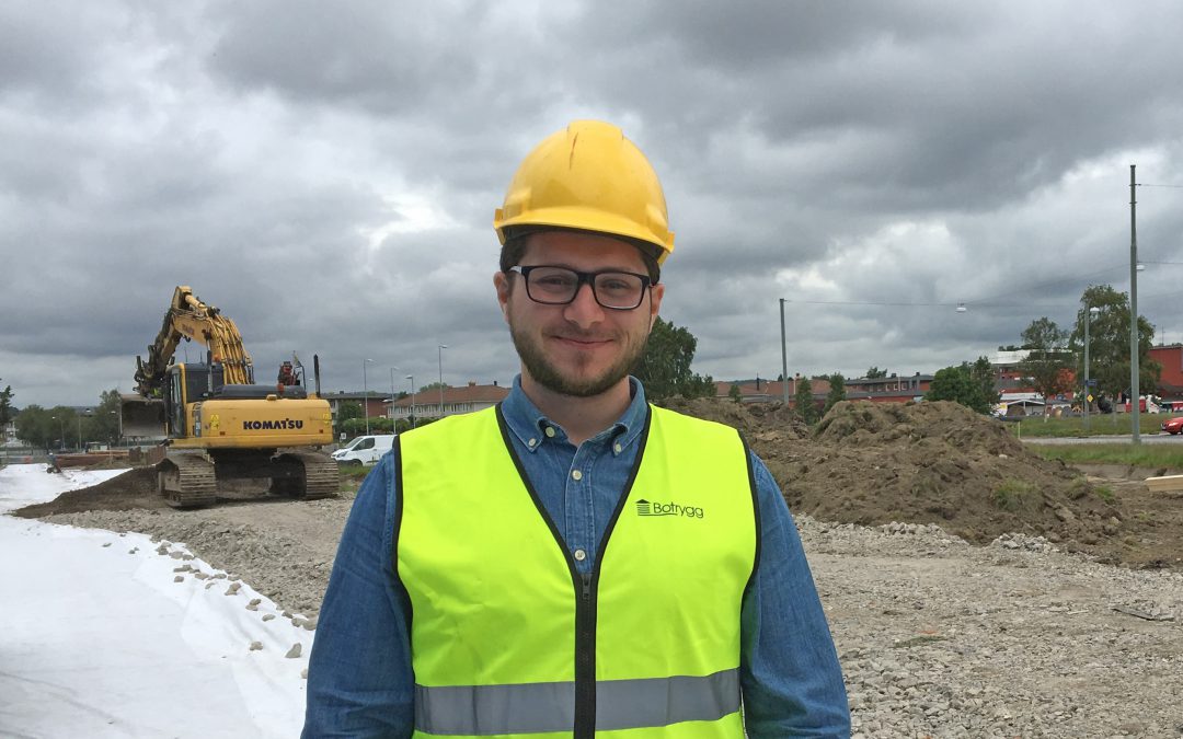 Nu bygger Botrygg bostäder väster om Litteraturgatan