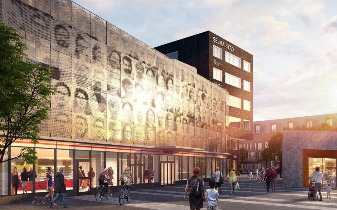 Handelshuset i Selma stad – ett nytt ansikte för torget på mer än ett sätt