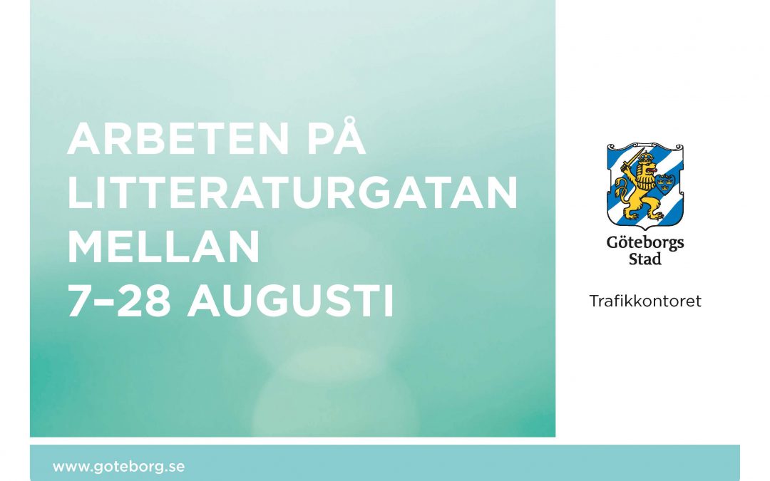 Ny tillfällig busshållplats vid Backadalen i augusti