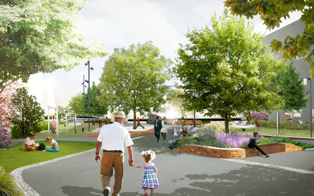 Nu tas första spadtaget för Selma Lagerlöfs Parkstråk