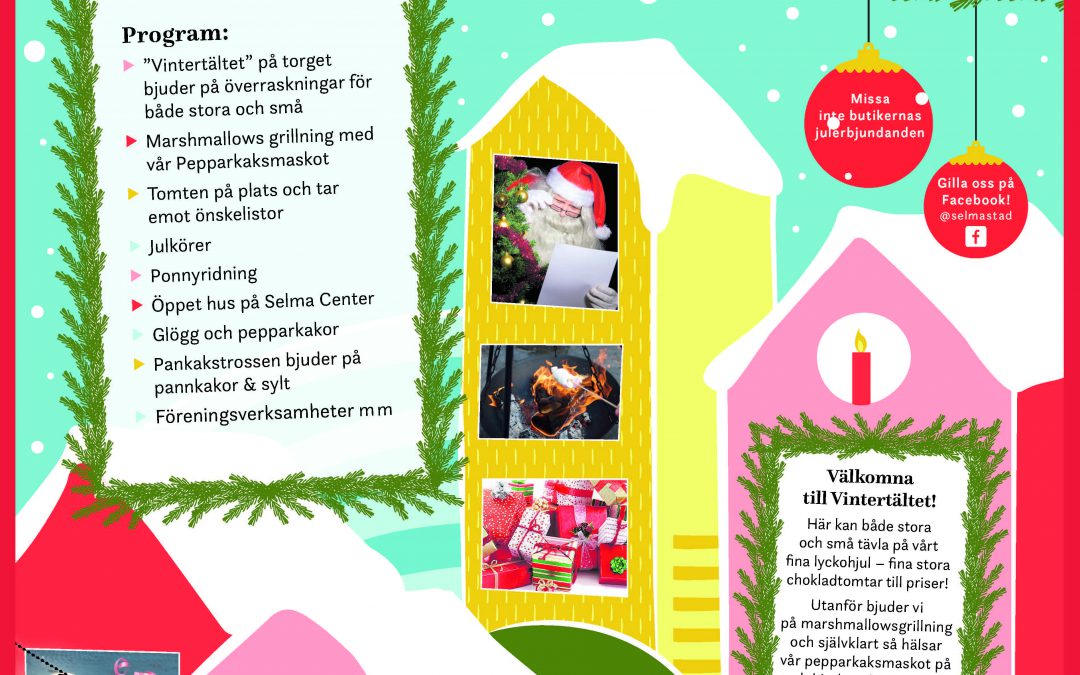 Julmys på Selma Lagerlöfs Torg 2 december