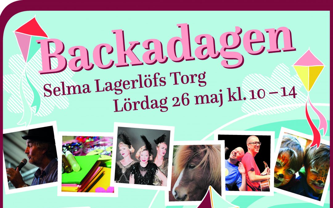 Backadagen den 26 maj kl 10-14