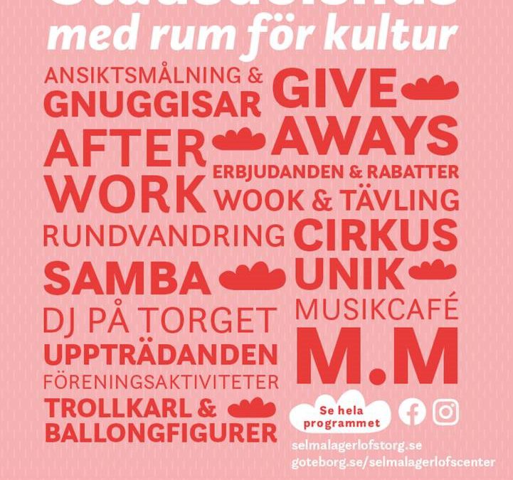 Invigning av stadsdelshuset med rum för kultur den 27 september