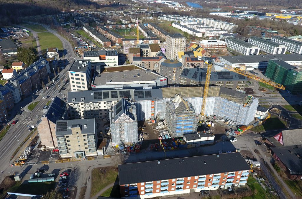 flygbild Selma stad