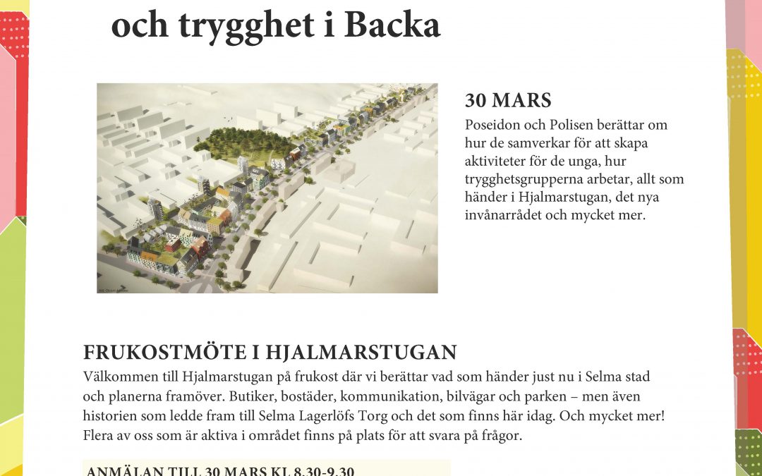 Så skapas aktiviteter och trygghet i Backa