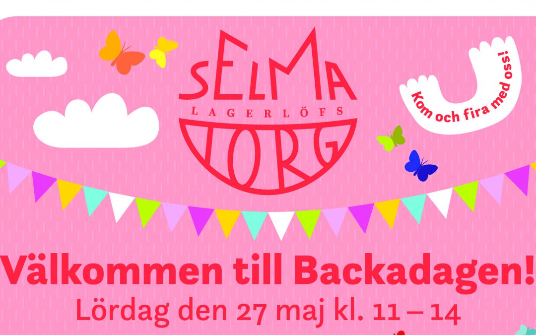 Välkommen till Backadagen den 27 maj!