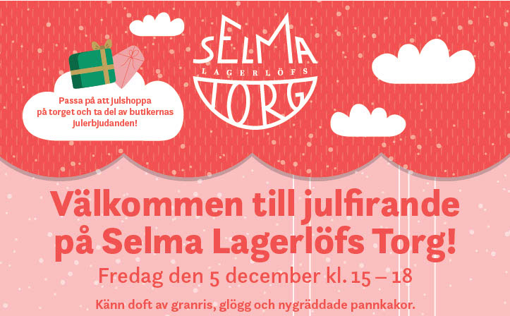 Julfirande på Selma Lagerlöfs Torg 5 december